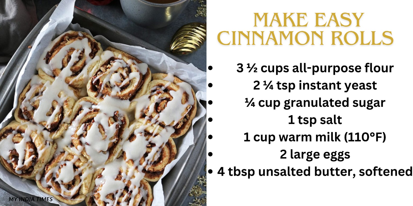 How to Make Easy Cinnamon Rolls at Home â€“ A Step-by-Step Delight